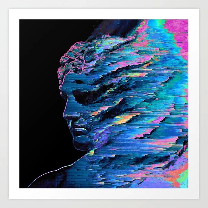 Virtual Plaza Remnants Print